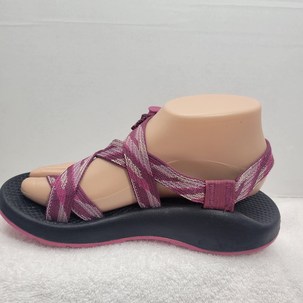 Chacos ZCloud J105018 Womens Size 7 Pink/Purple Hiking Sandal Outdoor Water Shoe - Picture 3 of 11